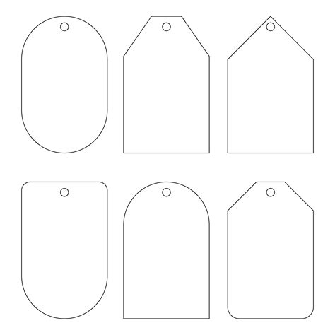 Printable Price Tags Labels Template Name Tag Templates Free Label