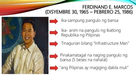 Sino Sino Ang Naging Pangulo Sa Ikatlong Republika Ng Pilipinas Kitapinas