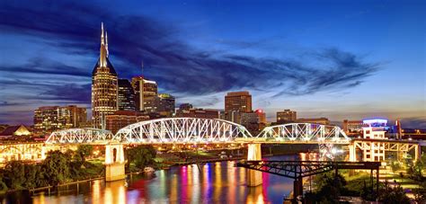 Skyline Of Downtown Nashville Tennessee Usa Sendero Consulting