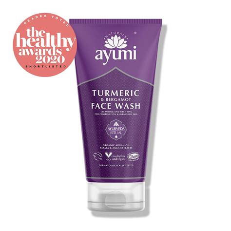 Organic Ayumi Turmeric Face Wash Set 475ml For A Radiant Skin