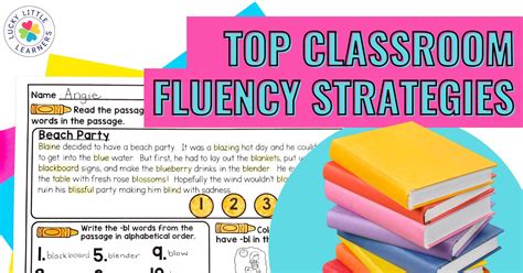 Fluency Is A Measure Of Rate Accuracy And Expressive Reading Here