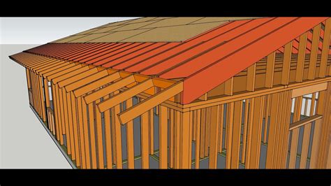 How To Frame A Gable Roof Overhang