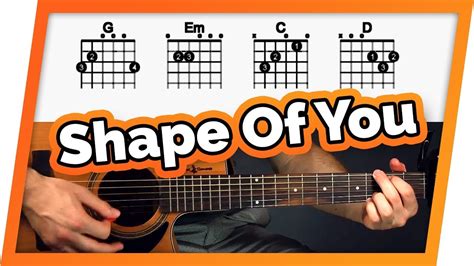 Shape Of You Guitar Tutorial Lesson Easy Chords For Beginners