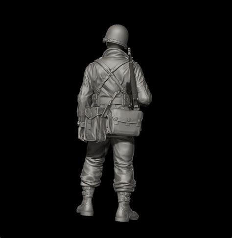 Panzerart Fi35 094 Us Soldier In M43 Uniform No2 Ms Models Web Shop