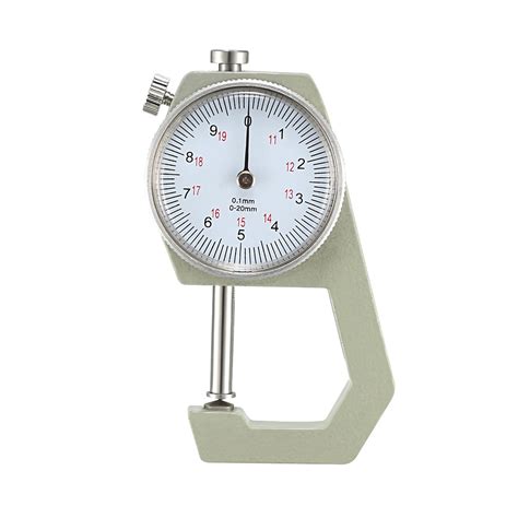Thickness Gauge0 20mmx01mm Cusp Head Dial Thickness Gauge Measuring
