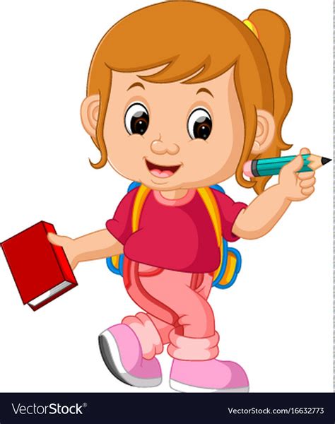 Girl Going To School Clipart 10 Free Cliparts Download Images On