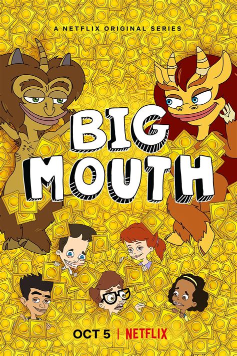 big mouth tv series 2017 posters — the movie database tmdb