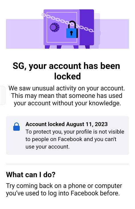 How To Unlock My Facebook Account Solved