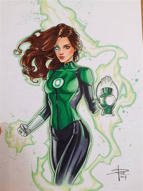 Green Lantern Jessica Cruz In Stefano Alessandra S Fantasy Basel