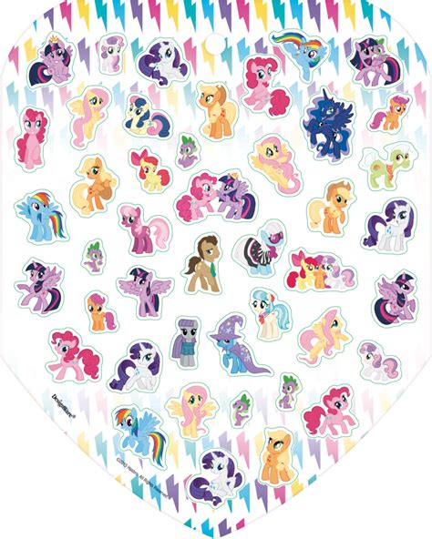 My Little Pony Sticker Book 350 Ct Party City