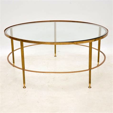 We found 11 trendy glass coffee tables to fit any style. 1960's French Brass & Glass Coffee Table | Interior ...