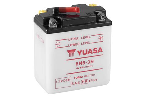 6n6 3b Yuasa Conventional 6 Volt Battery Cpc Batteries