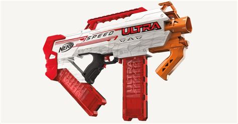 Nerf Ultra Focus Motorized Blaster 10 Dart Clip 10 Accustrike Ultra