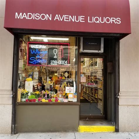Madison Avenue Liquors Liquor Store In New York