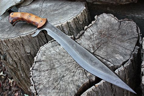 Handcrafted Fof Aristeros Full Tang Kopis Based Blade