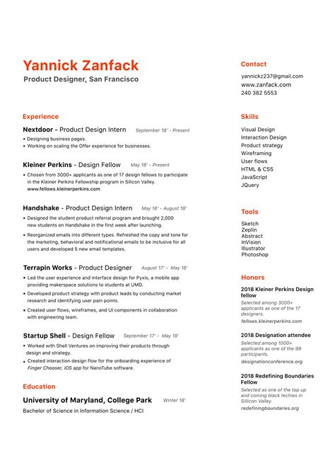 A UX Designer Resume Hiring Managers Will Love - UXfol.io Blog
