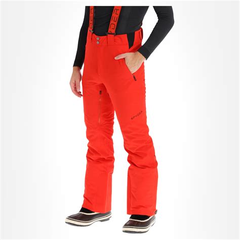 Spyder Bormio Gtx Ski Pants Men Volcano Red