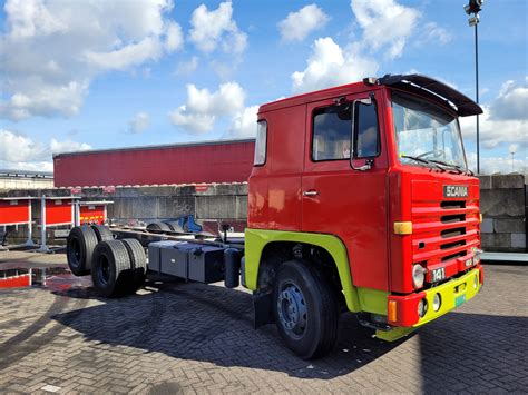 Scania 141 6x2 Long Chassis 1981 Original Holland Truck Tom Holding Bv