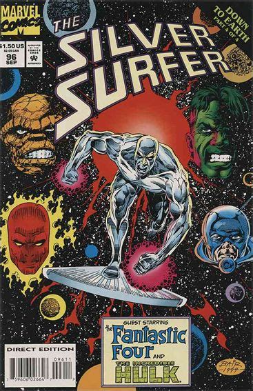 Silver Surfer 96 A Sep 1994 Comic Book By Marvel
