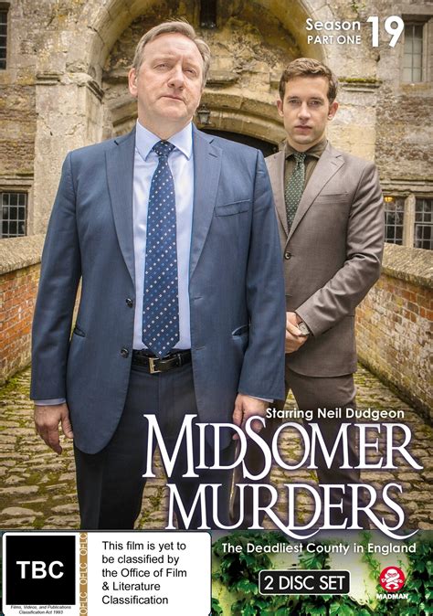 Питер смит, ренни рай, ричард холтхоуз. Midsomer Murders - Season 19: Part 1 | DVD | In-Stock ...