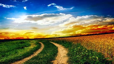 Clouds Landscapes Nature Fields Paths Hdr Photography Skyscapes