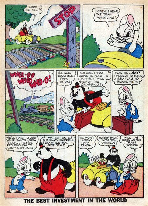 Four Color Shadows Oswald And Woody New Funnies 1942