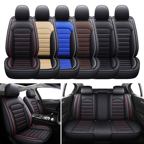 Fits Lexus Rx350 Nx300 Car Seat Covers Pu Leather Full Set Front Andrear