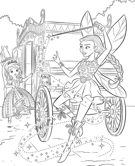 Dibujos De La Princesa Sofia Para Colorear Wonder Day 1113 The Best