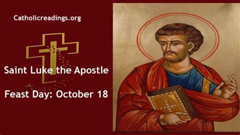St Luke The Evangelist Feast Day October 18 2023 Catholic Saint