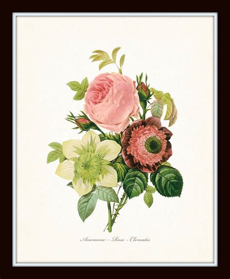 Botanical Garden Floral Print Set No 21 Bellebotanica