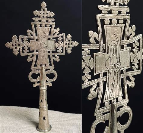 Cross Of St Gabriel Large Coptic Processional Maria Cross Catawiki