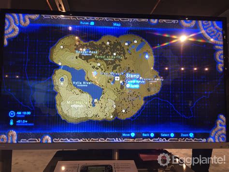 Full Zelda Breath Of The Wild Map Revealed Roughly 360 Square