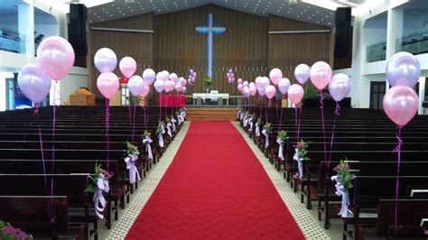 Simple Church Decorations For Wedding