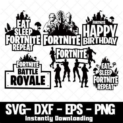 Fortnite Characters Svg File