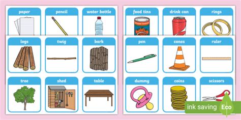 Sorting Materials Game Printable Card Pack Teacher Made