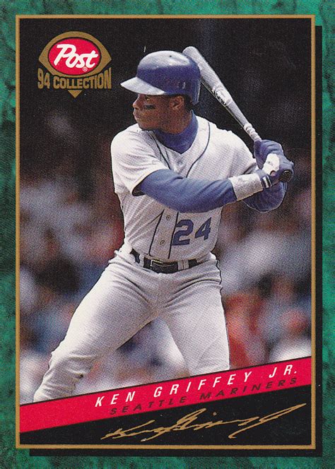 Or see old highlights of him hitting a ball to the moon with that beautiful swing of his. RGB Cards: Ken Griffey Jr.