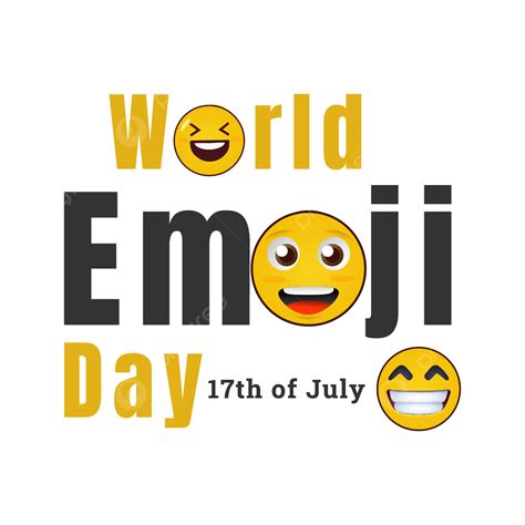 World Emoji Day Vector Png Images World Emoji Day Vector Design World