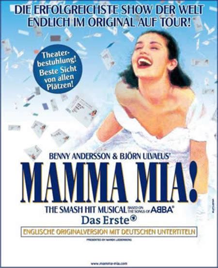 Mamma Mia The Smash Hit Musical Based On The Songs Of Abba Mlk