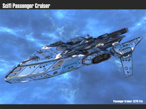 Scifi Passenger Cruiser By Msgamedevelopment