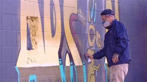 Massive Edmonton Graffiti Wall Gets New Look At Local Art Festival Cbc News