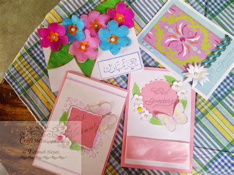Connect with custom, printed cards that make awesome keepsakes. Craft 360: Eid-ul-fitr, Eid cards(Handmade)