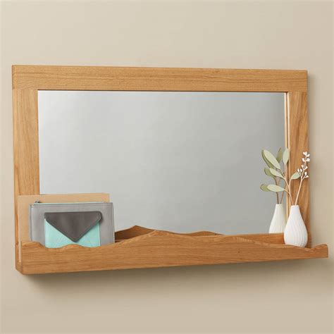 Mountain View Oak Mirror By Mijmoj Design