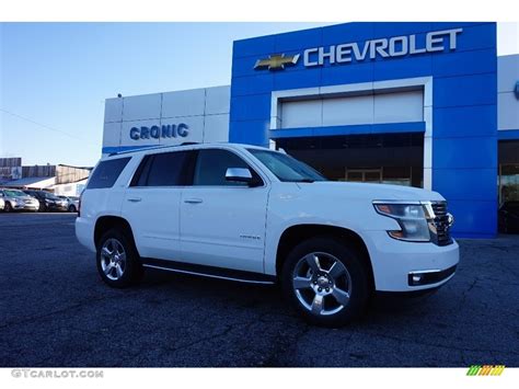 2016 Summit White Chevrolet Tahoe Ltz 110873092 Photo 8 Gtcarlot