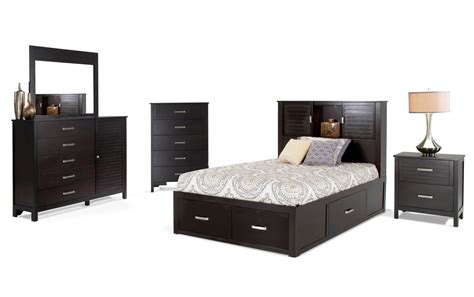 Dalton Storage Bedroom | Bedroom furniture, Bedroom sets, Bob's ...