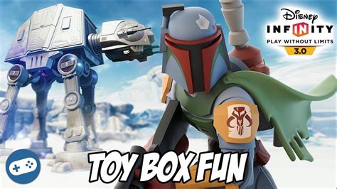 Boba Fett Star Wars Disney Infinity Toy Box Fun Gameplay Youtube