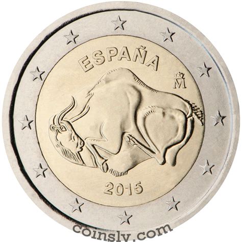 Commemorative 2 Euro Coin Spain 2015 Cave Of Altamira