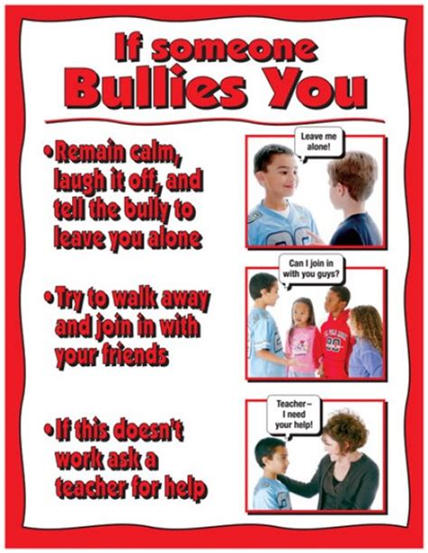 If Someone Bullies You Poster Clinical Charts And Supplies