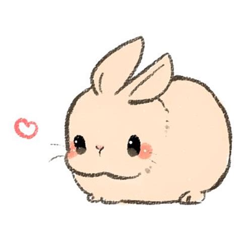 Cute Rabbit Drawing At Getdrawings Free Download
