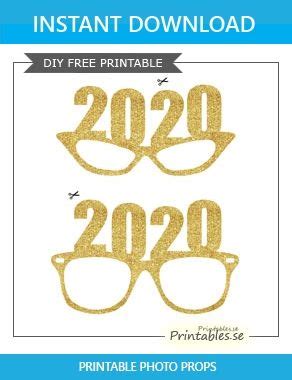 And mostly to keep your this post may contain affiliate links. Photo booth props: Golden New Years Eve glasses for 2020 ...