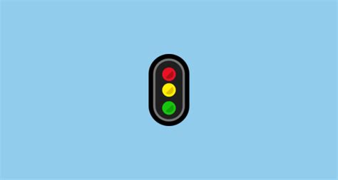 🚦 Vertical Traffic Light Emoji On Microsoft Windows 10 April 2018 Update